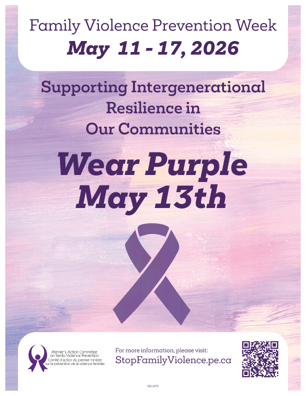 Family Violence Prevention Week Poster