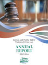 Cover of Victims of Crime Act Annual Report PEI